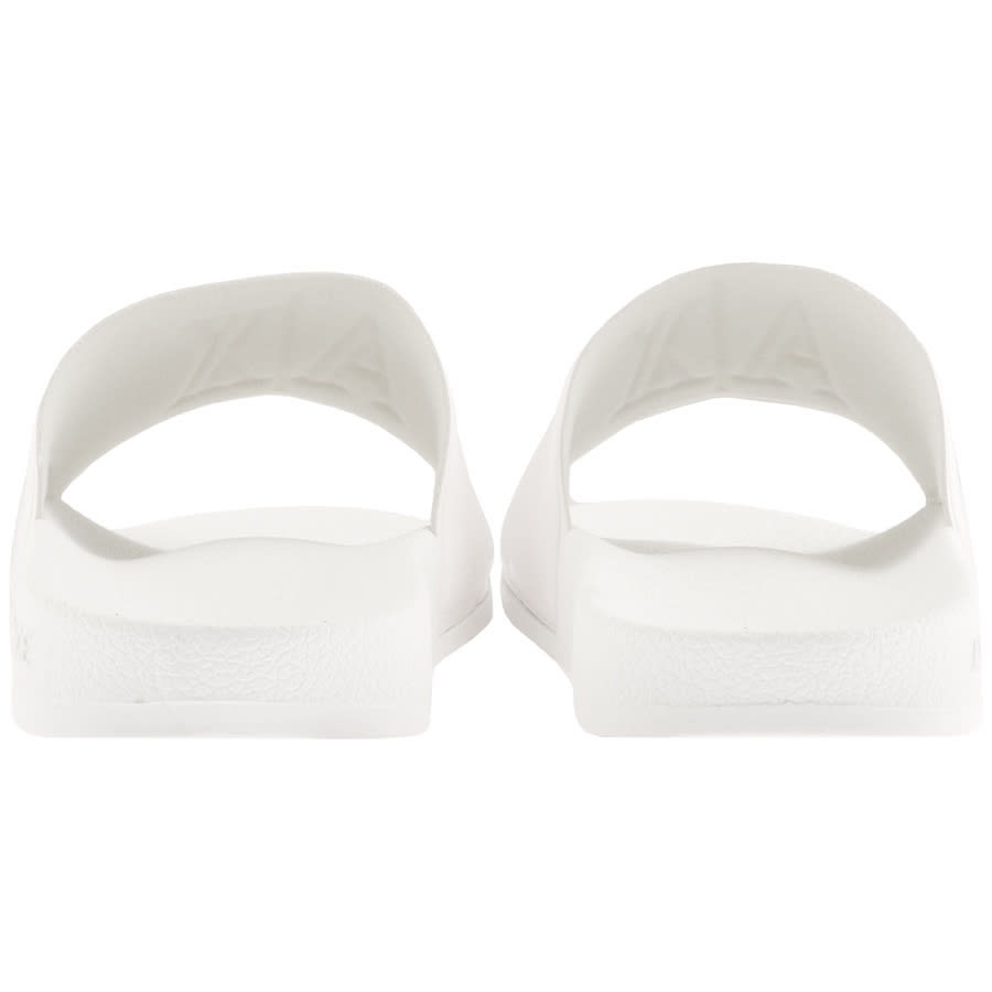 Alternative Image for ProductArmani Exchange Logo Sliders White3